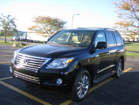 2009 Lexus LX570 Black